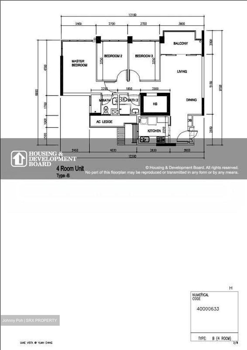 Blk 138C Lake Vista @ Yuan Ching (Jurong West), HDB 4 Rooms #540443261
